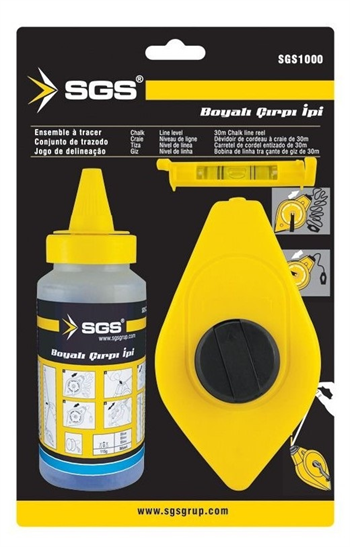 SGS Boyalı Çırpı İpi SGS1000