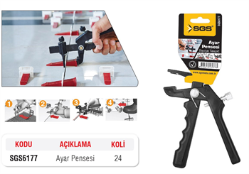 SGS Derz Ayar Pensesi Plastik SGS6177
