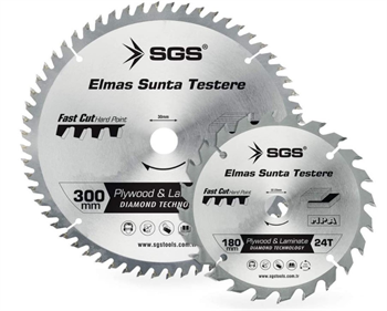 SGS Elmas Sunta Testere 190mm X 40t X 30mm SGS3009
