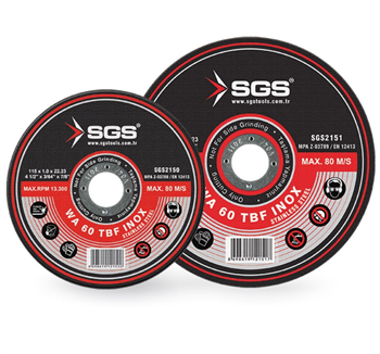 SGS Inox Kesici 115x1,0x22 Mm SGS2150