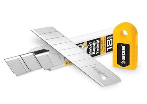 SGS Maket Bıçağı Yedeği 18 Mm Pk(10) SGS171