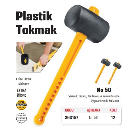 Sgs Plastik Tokmak 50 Mm Sgs157