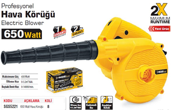 SGS Plus Hava Körüğü 650w SGS5221