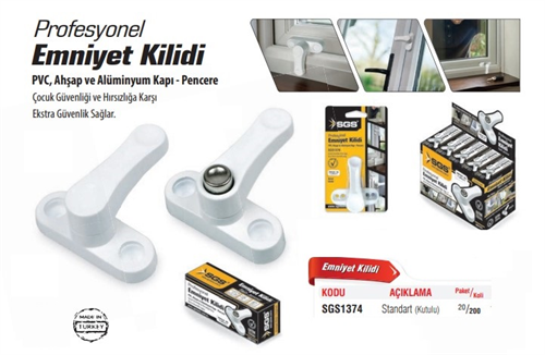 Sgs Profesyonel Emniyet Kilidi SGS1374