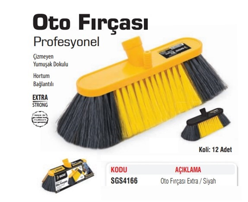 SGS Profesyonel Oto Fırçası SGS4166