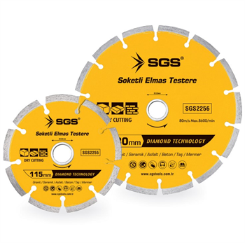SGS Soketli Elmas Testere 115 Mm SGS2255