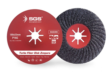 SGS Turbo Fiber Disk Zımpara 115 Mm SGS288