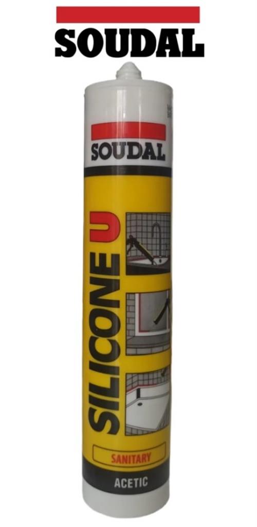 Soudal Silikon Şeffaf 280 Gr