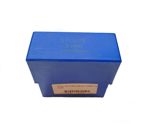 Stolte 3 Mm Çelik Harf Takımı