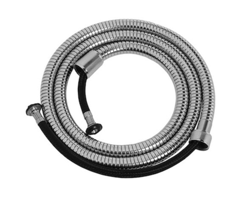Tema Banyo Duş Hortumu 150cm Lüx Kromajli örgülü Spi̇ral 54100