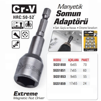 Trapez Lokma 6 Mm (1 Adet) SGS1850