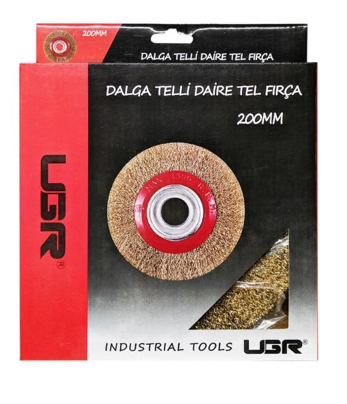 Ugr Saçaklı Dairesel Fırça 200 Mm