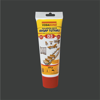 VODABOND Kullanıma Hazır D3 Ahşap Tutkalı Şeffaf 250gr