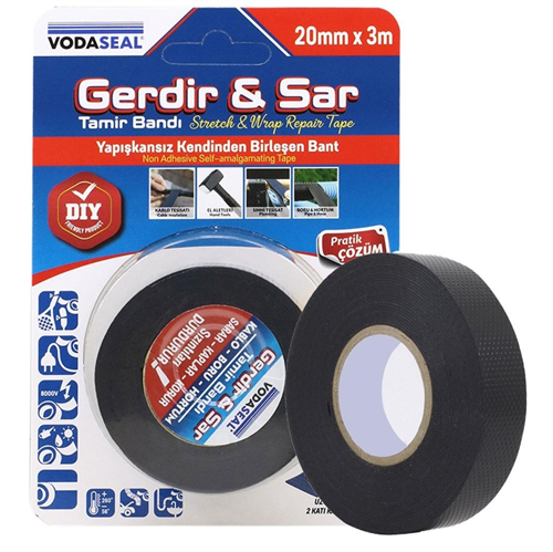 Vodaseal Gerdir Ve Sar Silikon Tamir Bandı 3 Mt