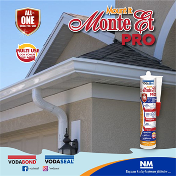 Vodaseal Monte Et Pro Kartuş Beyaz 290 ML