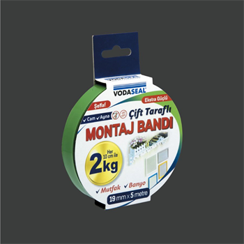 VODASEAL VHB Montaj Bandı Şeffaf 19mm*5m