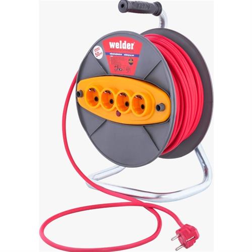 Welder Makaralı Ara Kablo 3x2.5 Mm 50 Mt