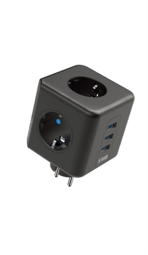 Wınnboss Akım Korumalı Priz 3 Usb 3 Priz FTR-09