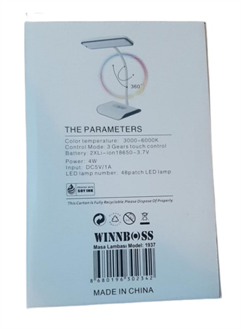 Wınnboss Masa Lambası 1937