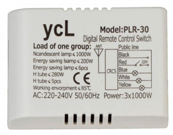 Ycl Avize Kumandası 3X1000W PLR-30