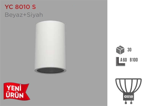 Ycl Sıva Üstü Dekoratif Armatür YC-8010S