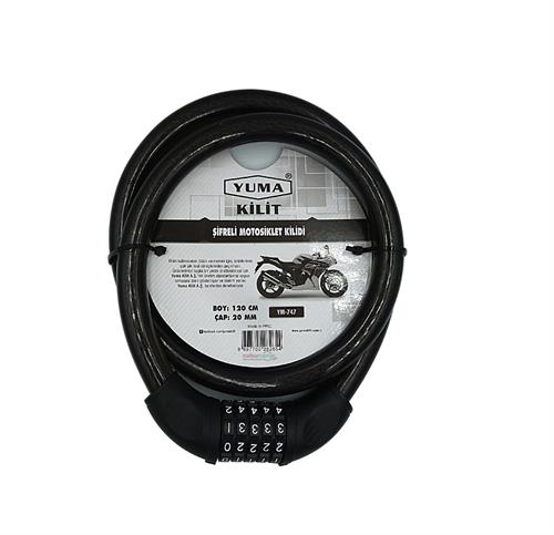 Yuma Şifreli Motosiklet Kilidi YM-747