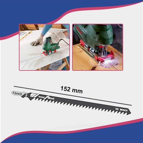 Zhongxın Dekupaj Ağzı Ağaç Uzun T344D 5li Paket
