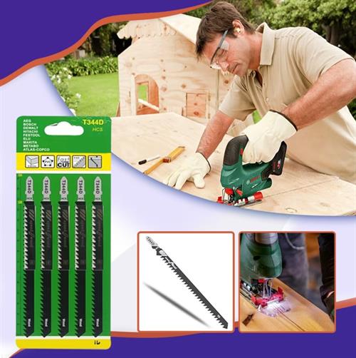 Zhongxın Dekupaj Ağzı Ağaç Uzun T344D 5li Paket