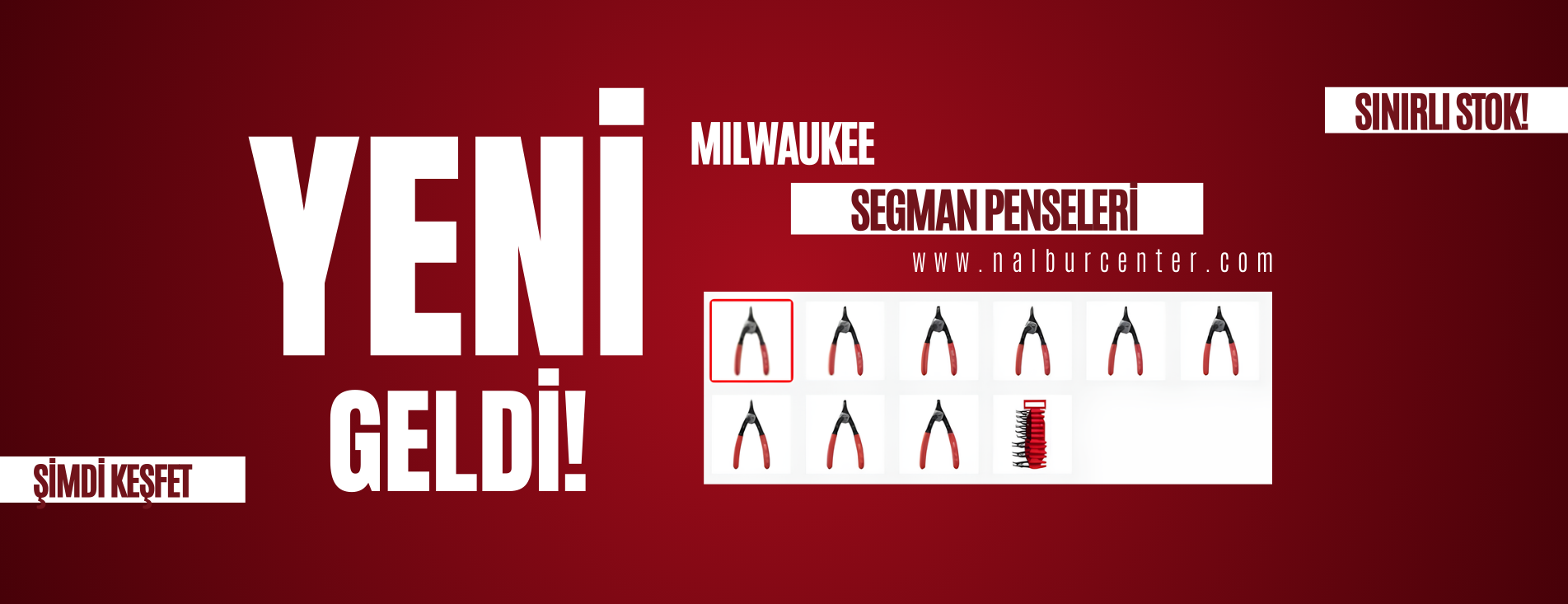 Milwaukee Segman Penseleri