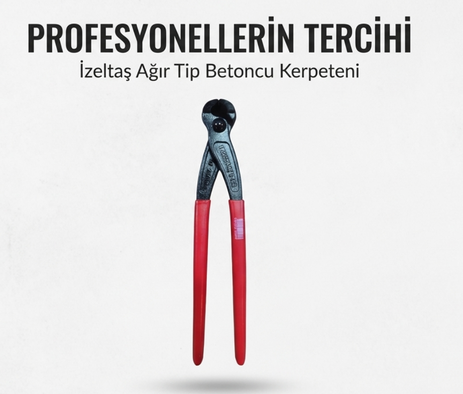 İzeltaş Ağır Betoncu Kerpeteni 280 MM 3835150280Kerpetenler