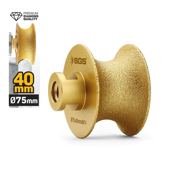 Sgs Taşlama  Disk Mermer-Granit M14 75mm*40MM SGS2792Taşlama Grubu