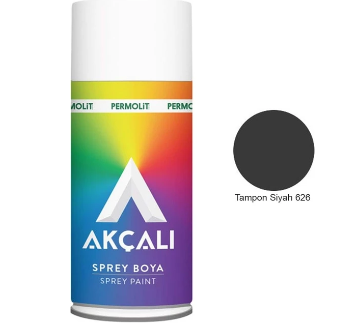 Akçalı Tampon Boyası 400 ML SİYAHSprey Boyalar