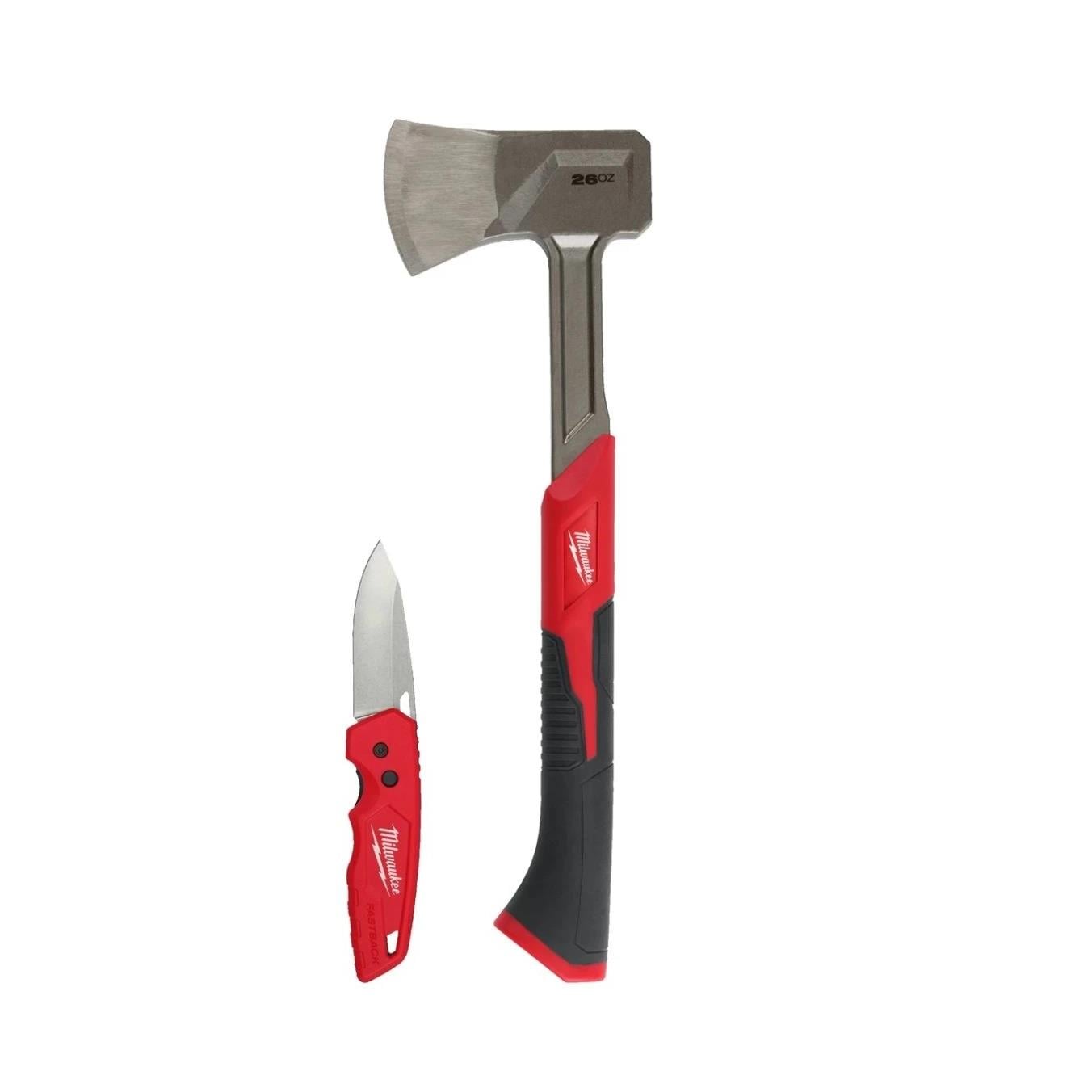 Milwaukee 40 CM Balta Katlanır Çakı Seti 4932499031Balta Nacak ve Oraklar