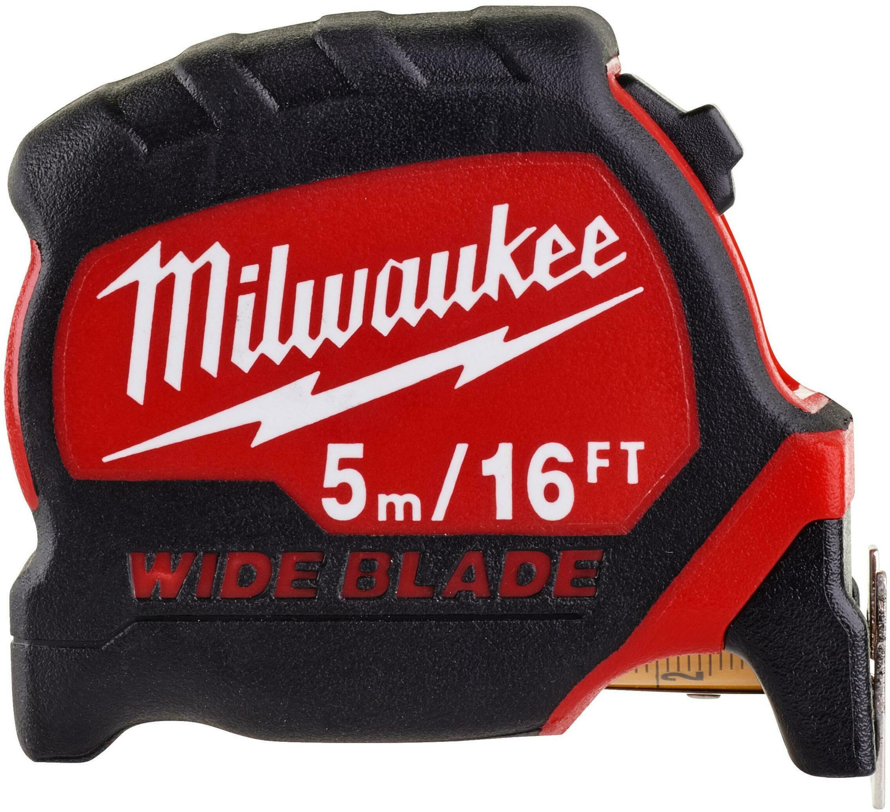 Milwaukee Premium Geniş Bıçak Şerit Metre 5M /16FT 4932471817 Şerit Metreler
