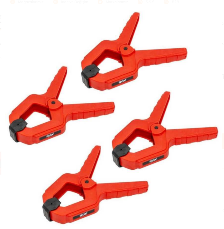 Rox Yaylı Mandal İşkence 25 mm 4'Lü 153ROX0146İşkence Grubu