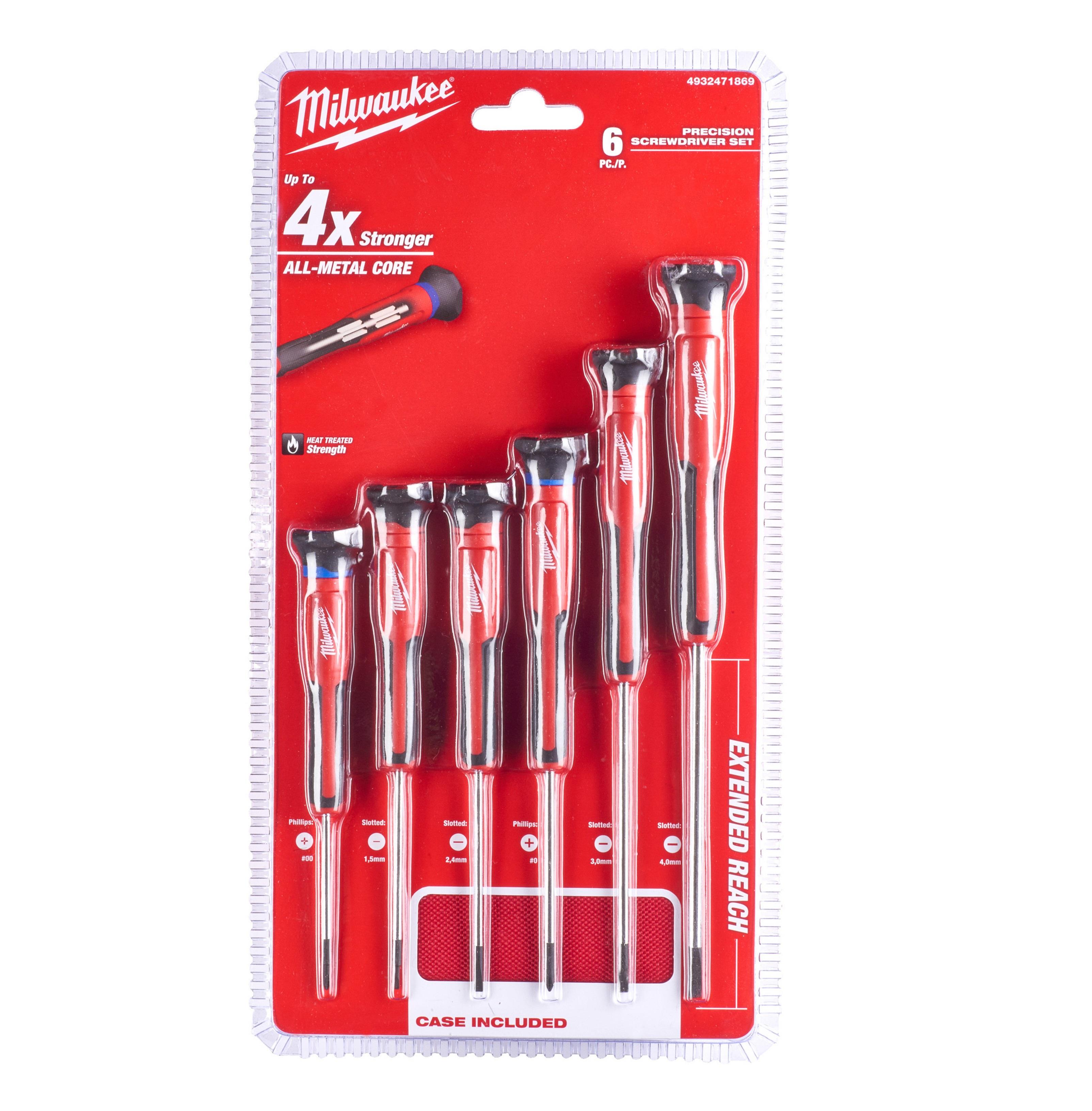 Milwaukee Tornavida Set 6 Parça 4932471869Tornavidalar