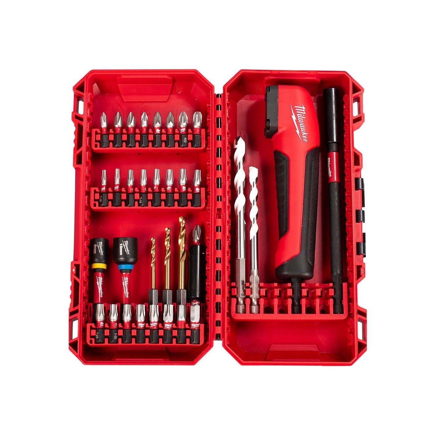 Milwaukee Impact 35 Parça Bits Set 4932493653Bits Uçlar ve Adaptörler