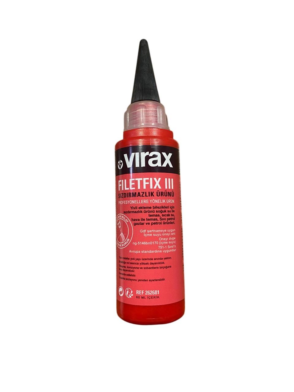 Virax 262681 Filetfix Sızdırmazlık Ürünü 60ML Su Tesisat Malzemeleri