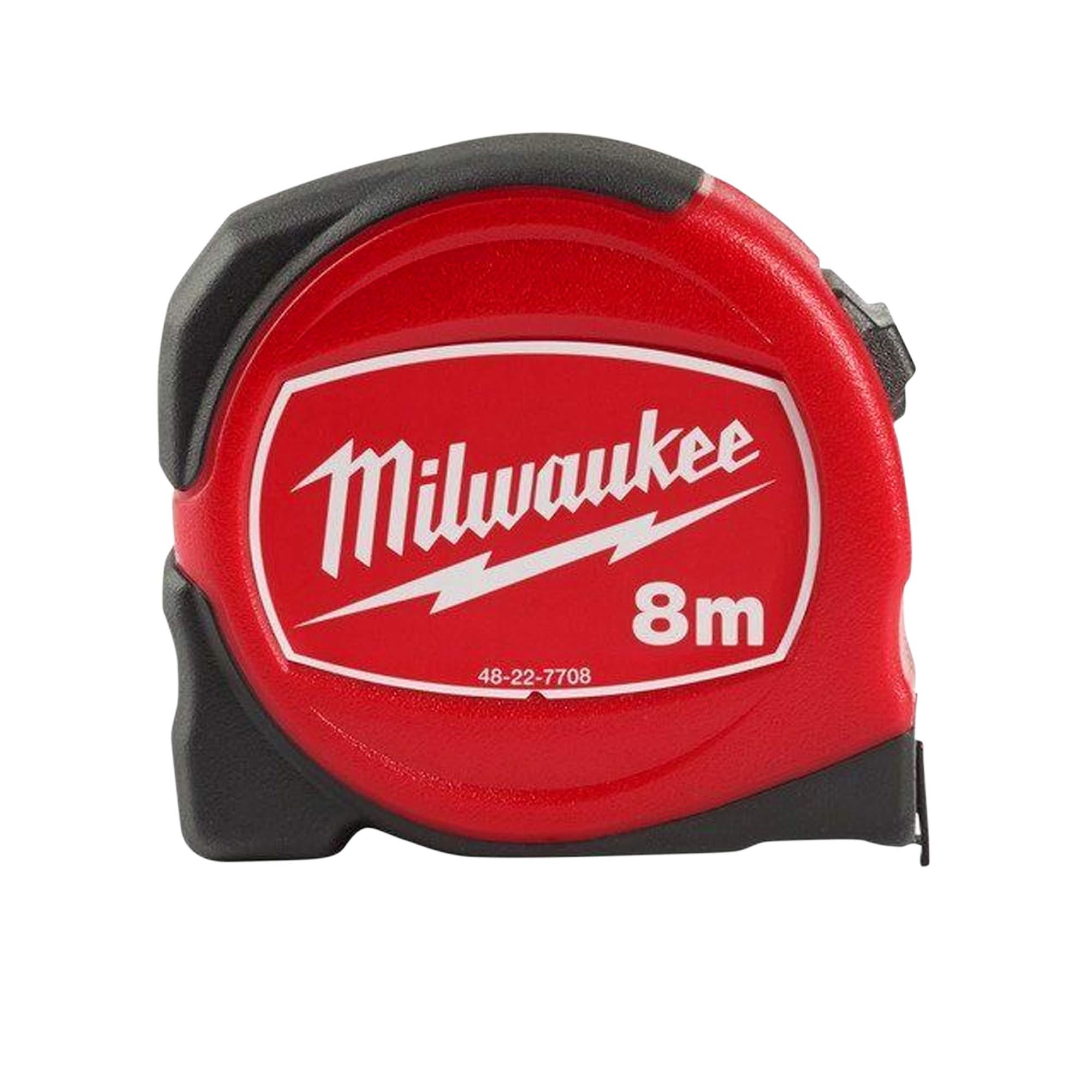 Milwaukee Şerit Metre Slimline 8MT 25 M 48227708Şerit Metreler