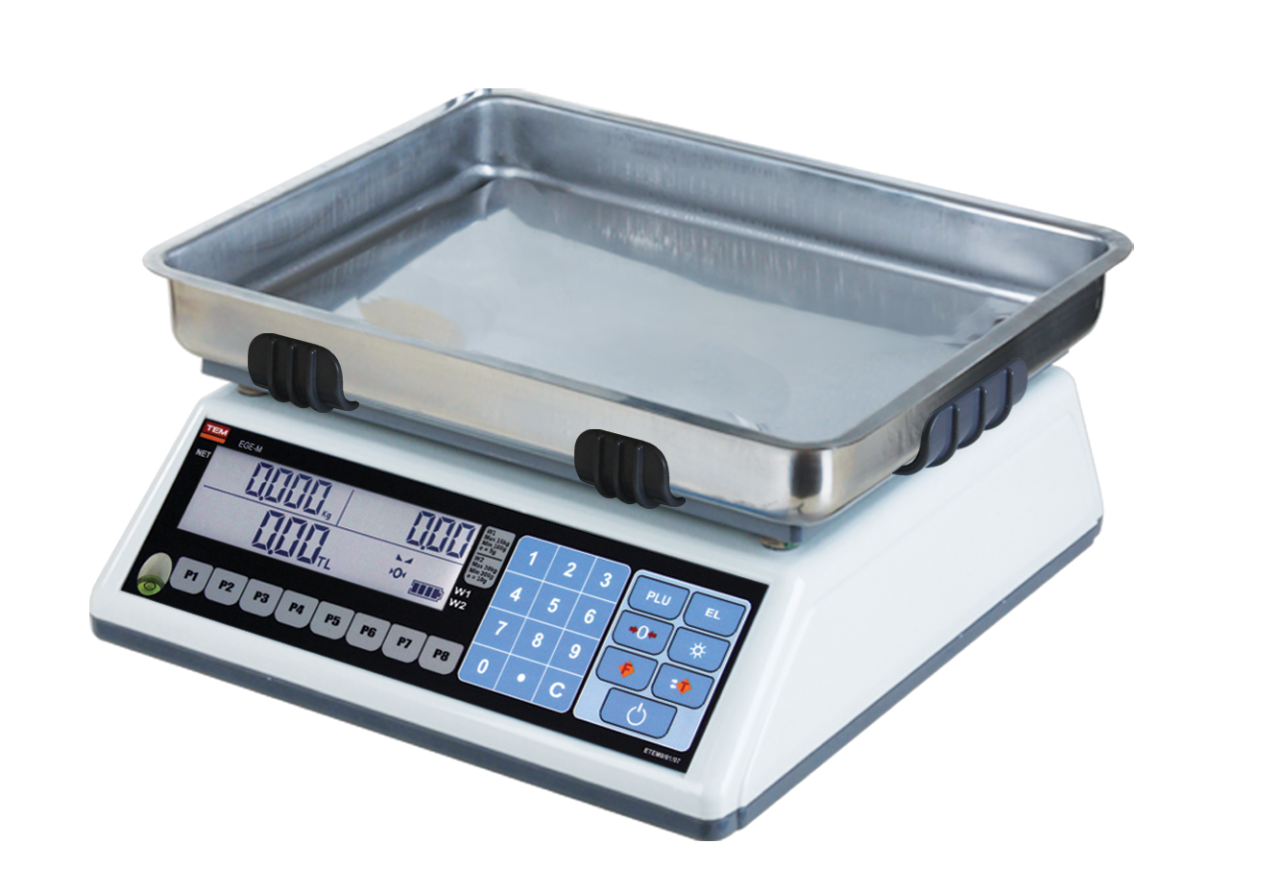 TEM ELEKTRONİK TERAZİ EGE-M 30 KG  Teraziler
