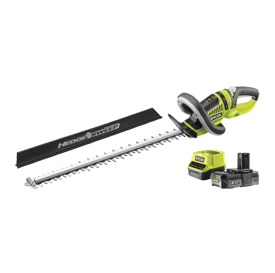 Ryobı 18v Li-On Akülü Çit Kesme 50 Cm RHT1851R20F 5133003714Çit Budama Makinaları