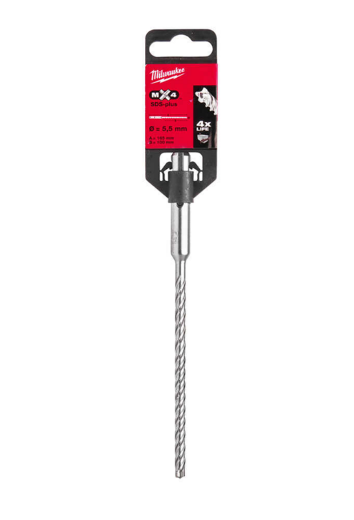 Milwaukee Sds Plus 5,5*410 mm 2 Elmas 4932399320Matkap Uçları