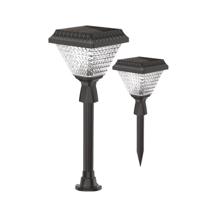Cata CT-7317 Solar Led Çim Direği Beyaz 30WLed Projektörler