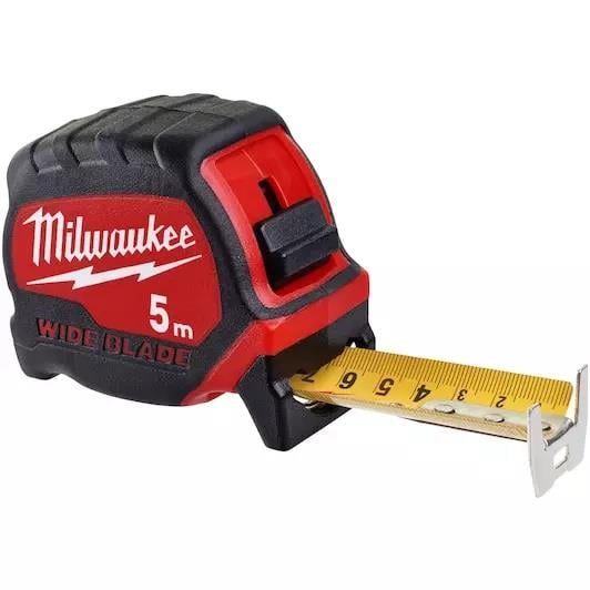 Milwaukee 5 M Çift Taraflı Wide Blade Şerit Metre 4932471815Şerit Metreler