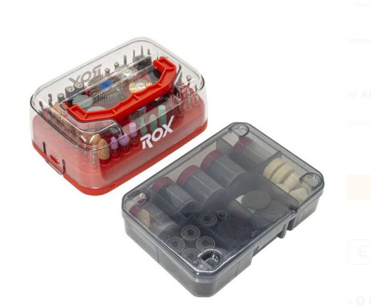 Rox 316 Parça Mini Aksesuar Seti 153ROX0097Gravür ve Taşlama Setleri