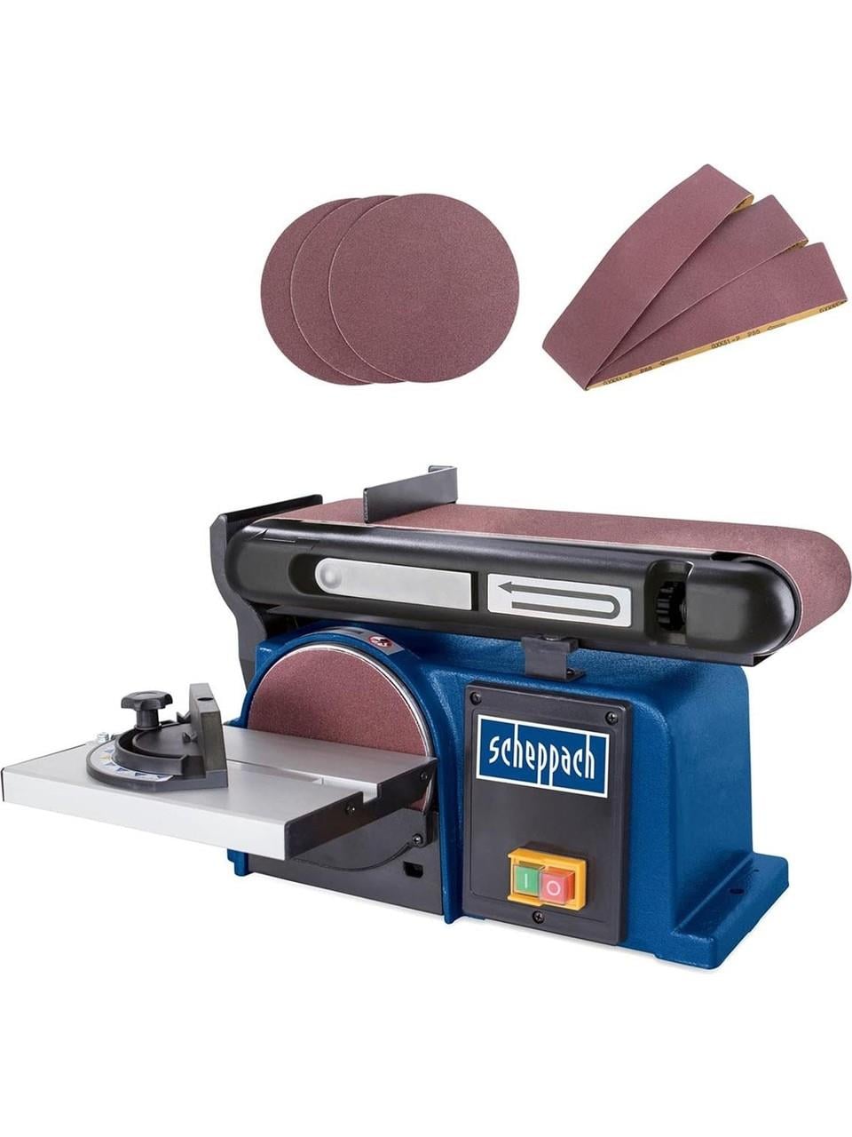 Scheppach BTS900 Bant ve Disk Zımpara Makinesi 370WZımpara Makinaları ve Aksesuarları