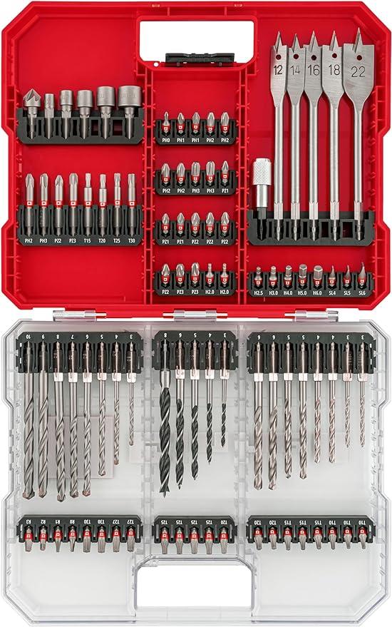 Einhell XL-Case 95 Parça Darbeye Dayanıklı Bits Uç Matkap Seti 108798Bits Setler
