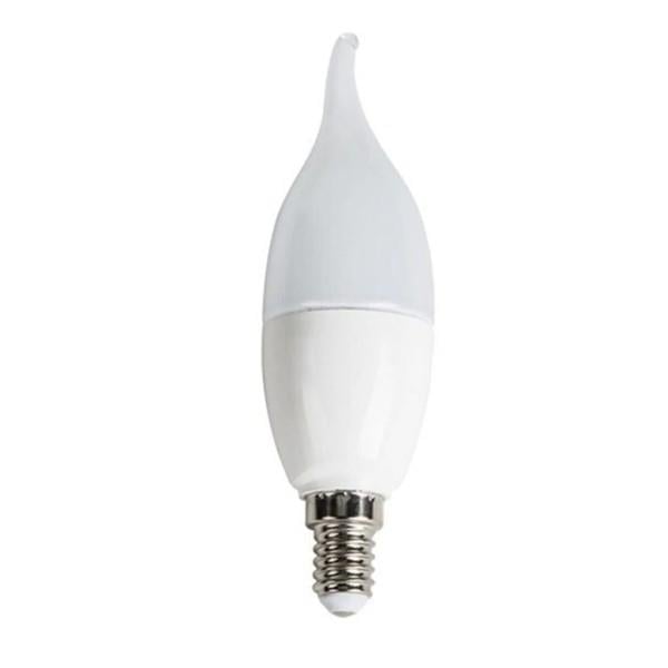 YCL Key-217 Kıvrık Buji Ampul 7W E14 GünışığıLed Ampuller