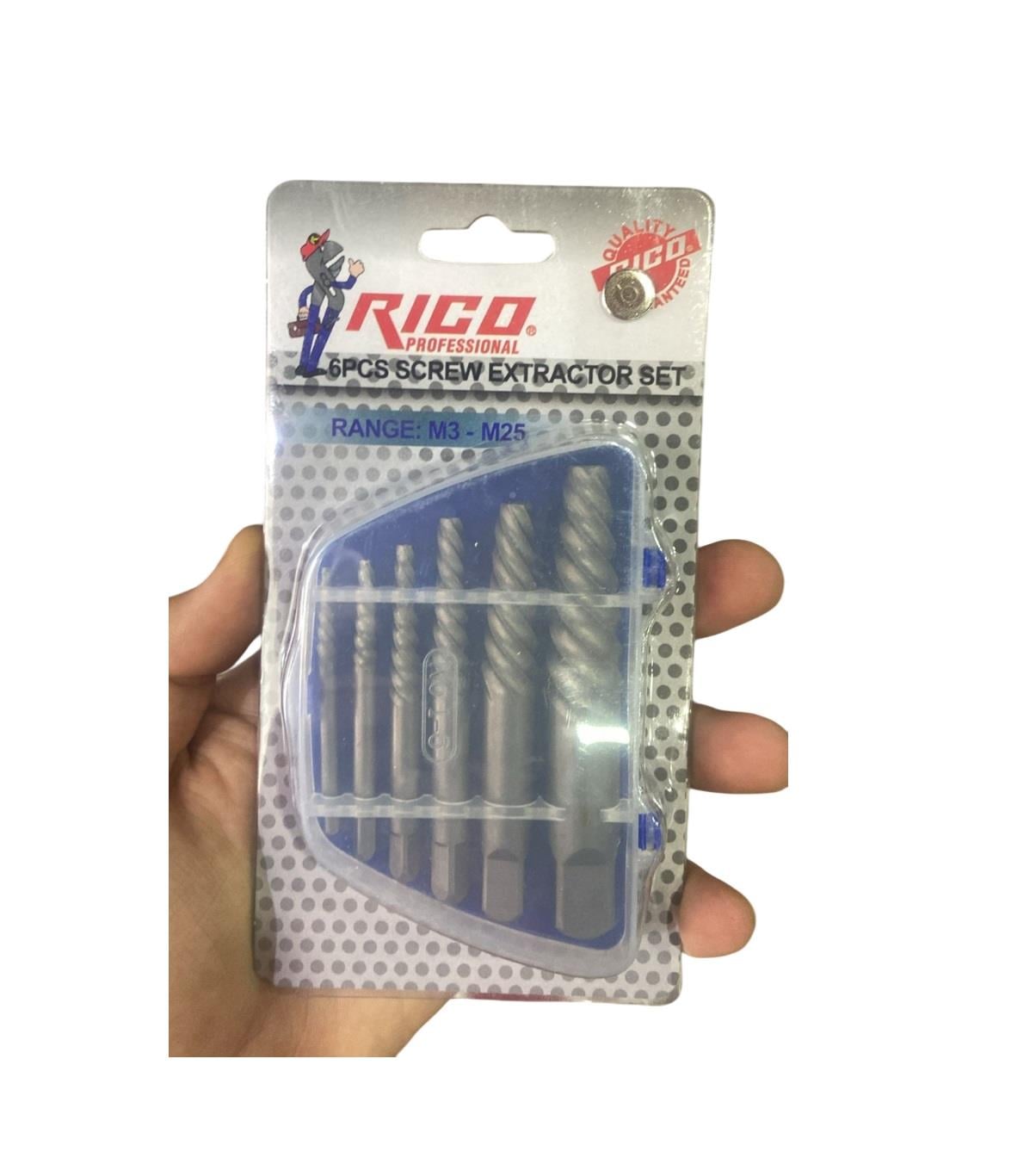 Rico 6 Parça Ters Kılavuz SetiPafta Grubu
