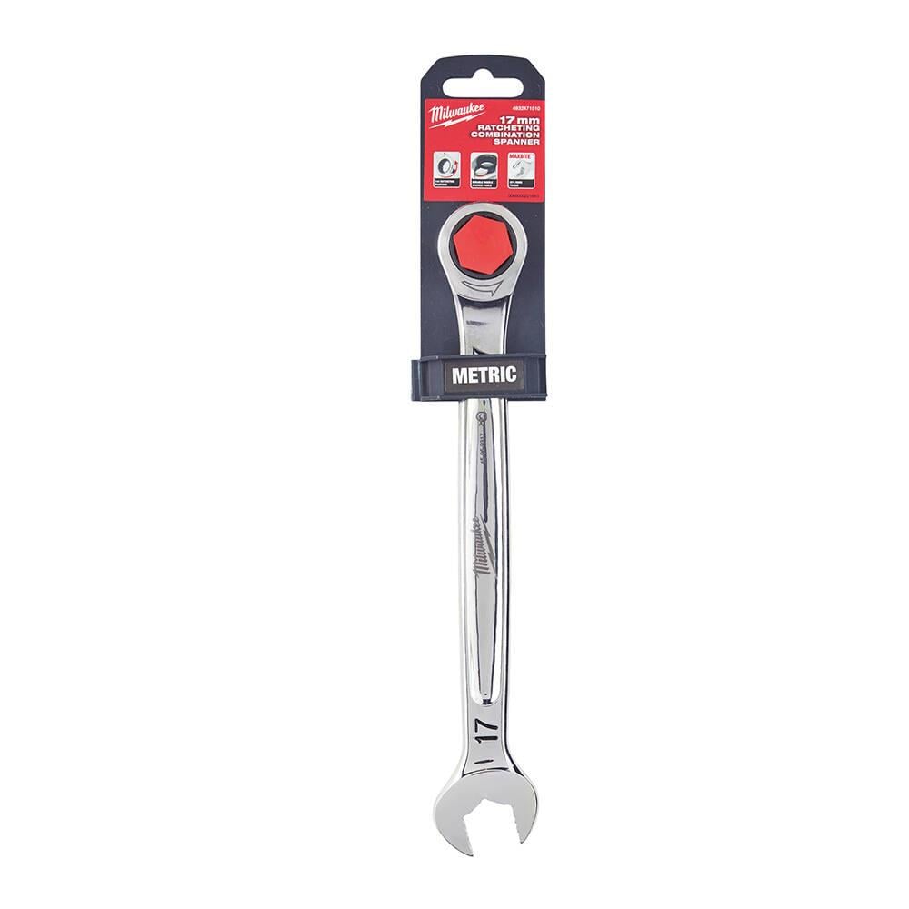 Milwaukee 17 MM Maxbite Cırcır Kombinasyon Anahtarı 4932471510Cırcırlı Kombine Anahtarlar